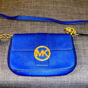 Blue Michael Kors Satchel bag